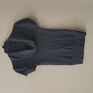 A small cute and comfy charcoal sweater